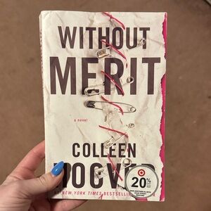 Without Merit by Colleen Hoover - White & Pink Paperback